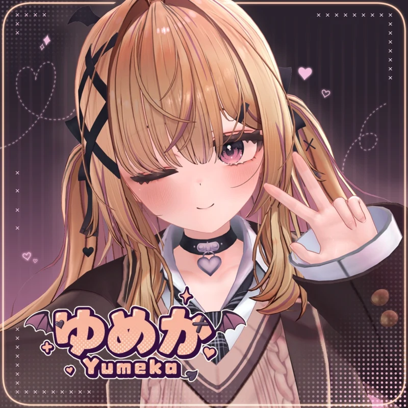 Arka_X의 오리지널 3D 모델 Yumeka 공식 소개 이미지